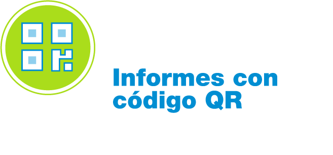 Informes con código QR