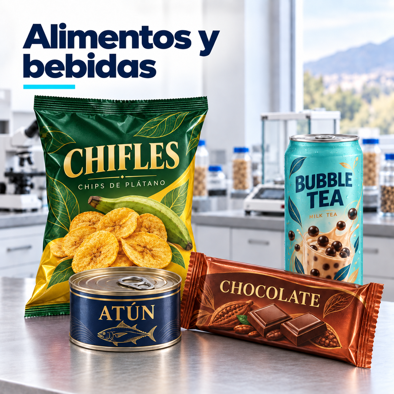 Análisis laboratorio para alimentos y bebidas